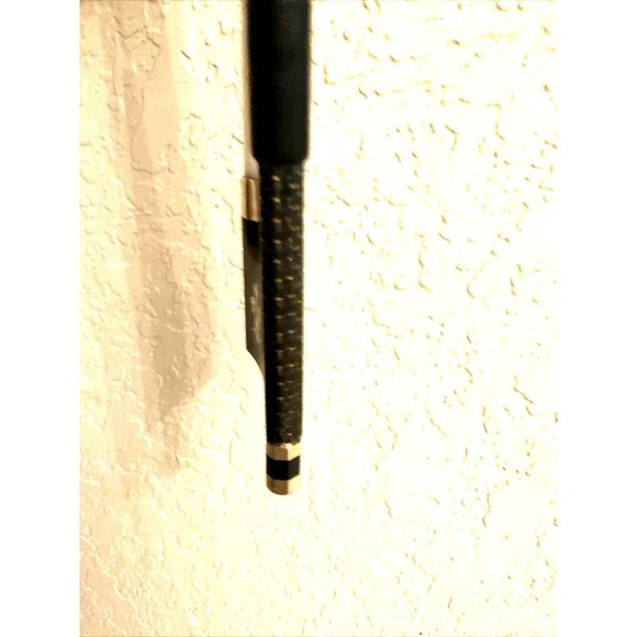 Carbon Fiber Professional Braided Gold, Black Violin Bow 4/4 With Case - Picture 11 of 16